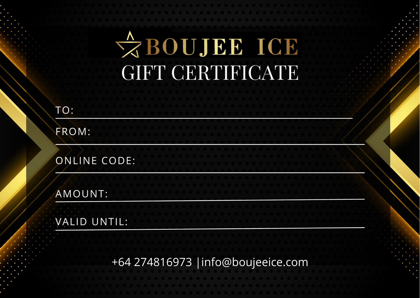 Boujee Ice Gift Card