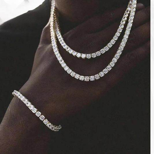 Dazzling Elegance: Unveiling the Enchantment of Diamond Tennis Necklaces