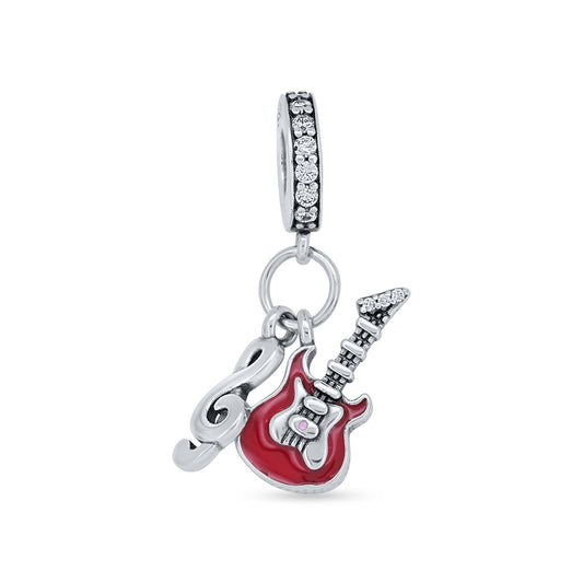 Guitar Music Charm
