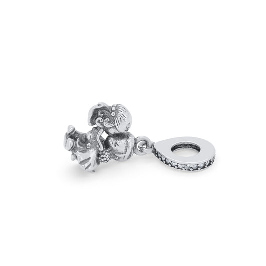 Gorgeous Sweet Kissing Couple Charm for charm bracelets from Boujee Ice