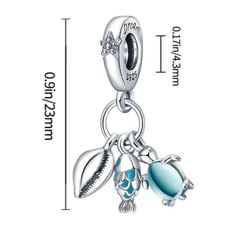Ice Shell Charm Sea Creatures Charm – Boujee Ice