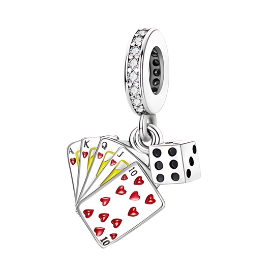 Cards and Dice Charm
